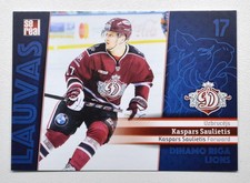 2019-20 KHL Dinamo Riga Lions Base Pick a Player Card