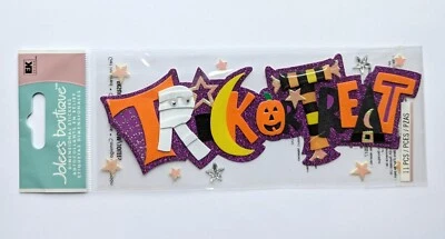 Jolee's Trick Or Treat Halloween Scrapbooking Title Stickers - Image 1 of 2