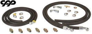 STEERING HOSE HOOKUP KIT WITH FITTINGS FOR HYDROBOOST POWER BRAKE BOOSTER KIT - Picture 1 of 7