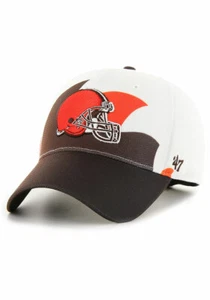 NEU MIT ETIKETT 47 MARKE CLEVELAND BROWNS STRETCH PASSFORM SOLO RETRO THROBACK WELLE MÜTZE FLEXIBLE PASSFORM - Bild 1 von 3