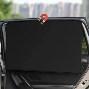 Magnetic Block UV shade Car Window Sunshade Visor Cover Heat Summer Protection - Foto 1 di 10
