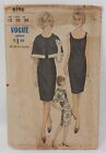 Vintage 1964 Vogue Sewing Pattern #6196 Dress & Cape Size 12 Bust 32