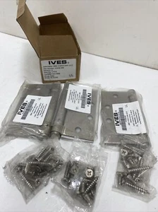 3er-Pack IVES strapazierfähige Scharniere .946 646 5bb1 US15 4,5 Zoll x 4,5 Zoll - Bild 1 von 2