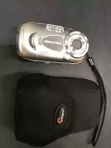 Praktica DCZ 5.4 5.0MP Compact Digital Camera Silver Tested - Picture 1 of 4