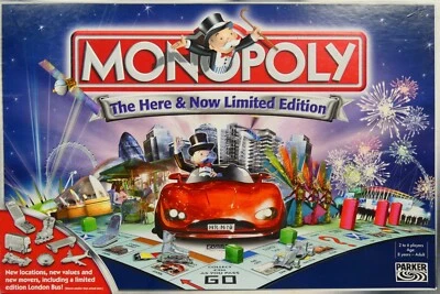 Monopoly The Here and Now Limited Edition by Parker 2005 - (8yrs+) ~ Complete - Image 1 of 4