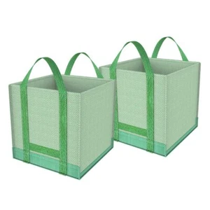 32 Gallons Reusable Garden Waste Bags Yard Waste Bags Lawn/Leaf Bags Heavy Du... - Picture 1 of 7