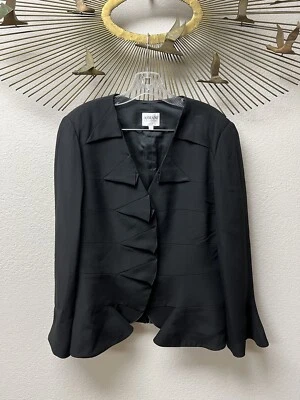 2 件套标志性 Giorgio Armani 裙套装黑色优雅 12 — 第 1/4 张图片