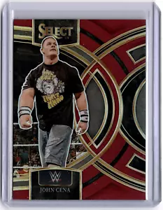 John Cena 2024 Panini Select WWE Red Prizm #130 WWE Legends #054/149 - Picture 1 of 2