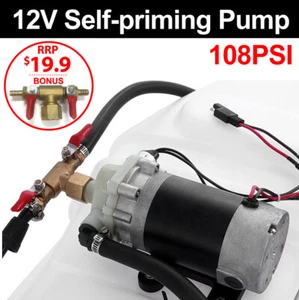 SEESA Water Diaphragm Pump 108 PSI Self Priming Pump for ATV Weed Sprayer - Picture 1 of 11
