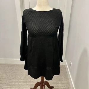 Shein Sweater Dress Short Black Size S - Picture 1 of 10