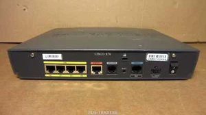 Routeur de sécurité Cisco 876-SEC-I-K9 V05 + commutateur 4 ports 10/100 - bloc d'alimentation exclu - Photo 1/2