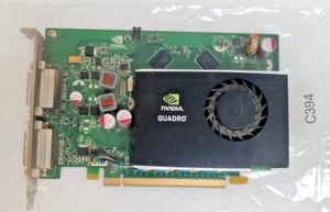 NVIDIA Quadro FX 380 DDR3 256 MB PCI-E 2x DVI Graphics Card - Picture 1 of 11