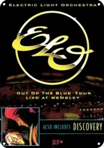 1977 ELECTRIC LIGHT ORCHESTRA / ELO OUT OF BLUE WEMBLEY TOUR DECORATIVE METAL SI - Picture 1 of 1