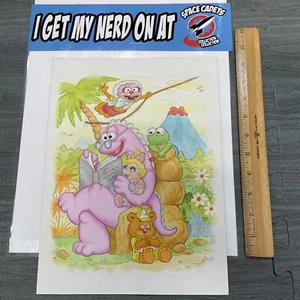 Original Art Muppet Babies Fozzie Animal Kermit Miss Piggy Nate Butler - Picture 1 of 5