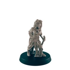 Elven Female Destitute - Everyday Folk - Mini - EC3D - - Dungeons & Dragons - R - Foto 1 di 5