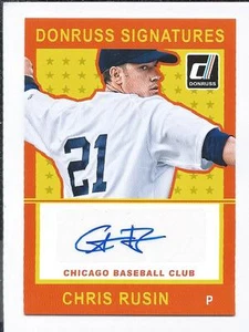 Donruss Signatures Chris Rusin 2014 (White Sox) - Imagen 1 de 1