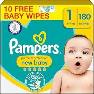 Pampers Premium Protection Neu Baby Monatspaket ALLE Größen - Bild 1 von 4