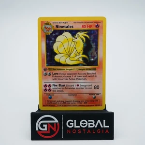 1st Edition Ninetales Shadowless Holo #12 Pokemon card NM- - Picture 1 of 3