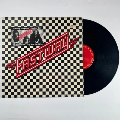 Fastway – Self Titled LP 1983 Columbia BFC 38662 Shrink Hype VG+/VG+ Hard Rock - Image 1 of 4