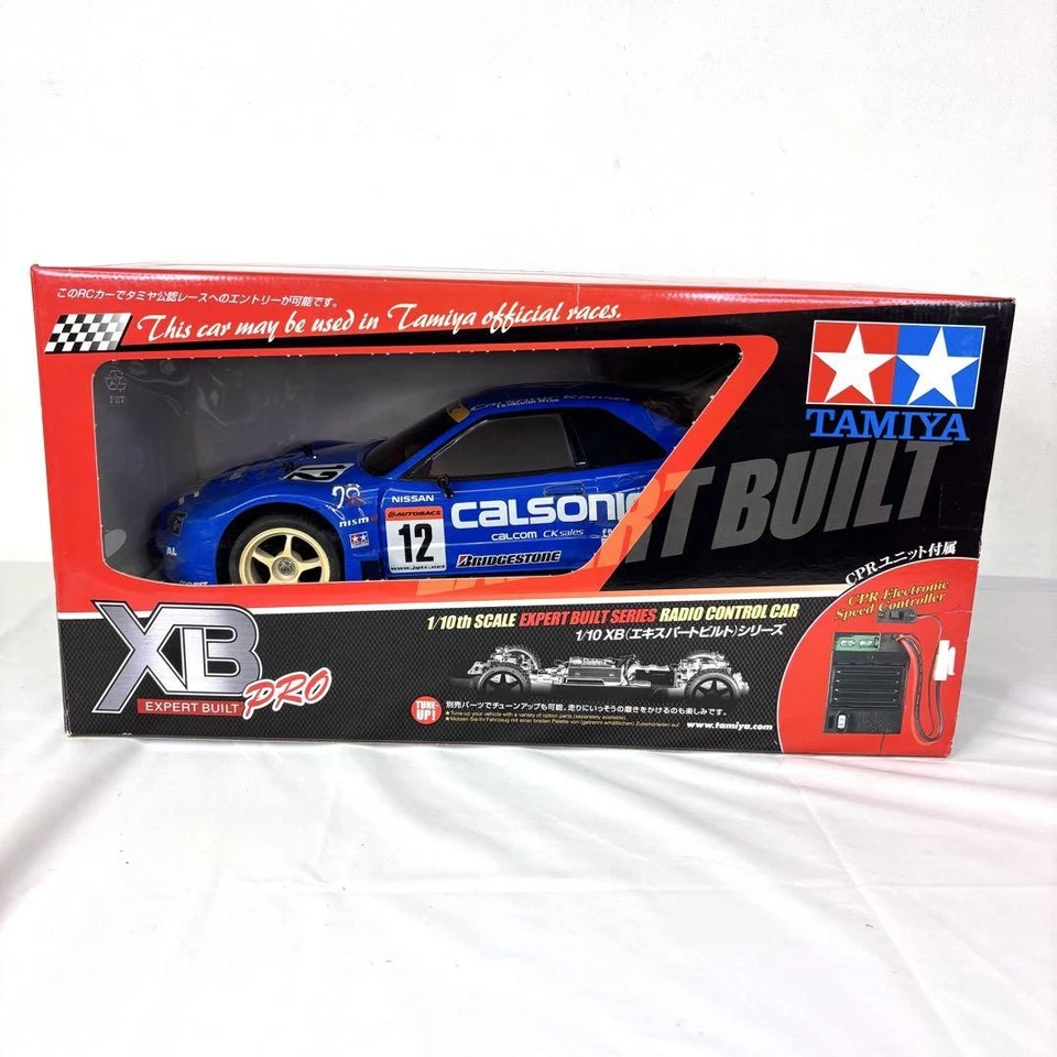 Tamiya Rc Car Xb Pro Calsonic Skyline Gt-r R34 1/10 Scale Rtr Electric On-road - Image 1 of 4