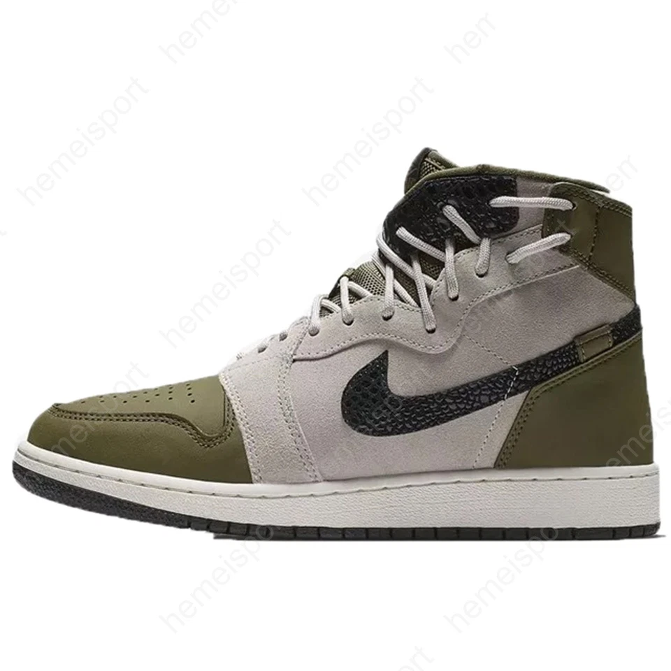 Wmns Air Jordan 1 Rebel Xx Olive Canvas AR5599-300 - Image 1 of 4