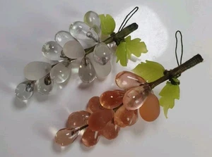 (K13) Deko Glas Weintrauben 🍇 - Bild 1 von 6
