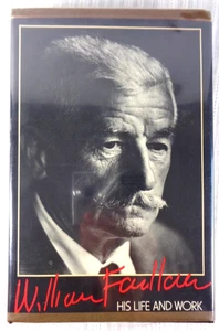 William Faulkner: His Life and Work by David Minter 1980 1st Edition HC/DJ VG! - Picture 1 of 6