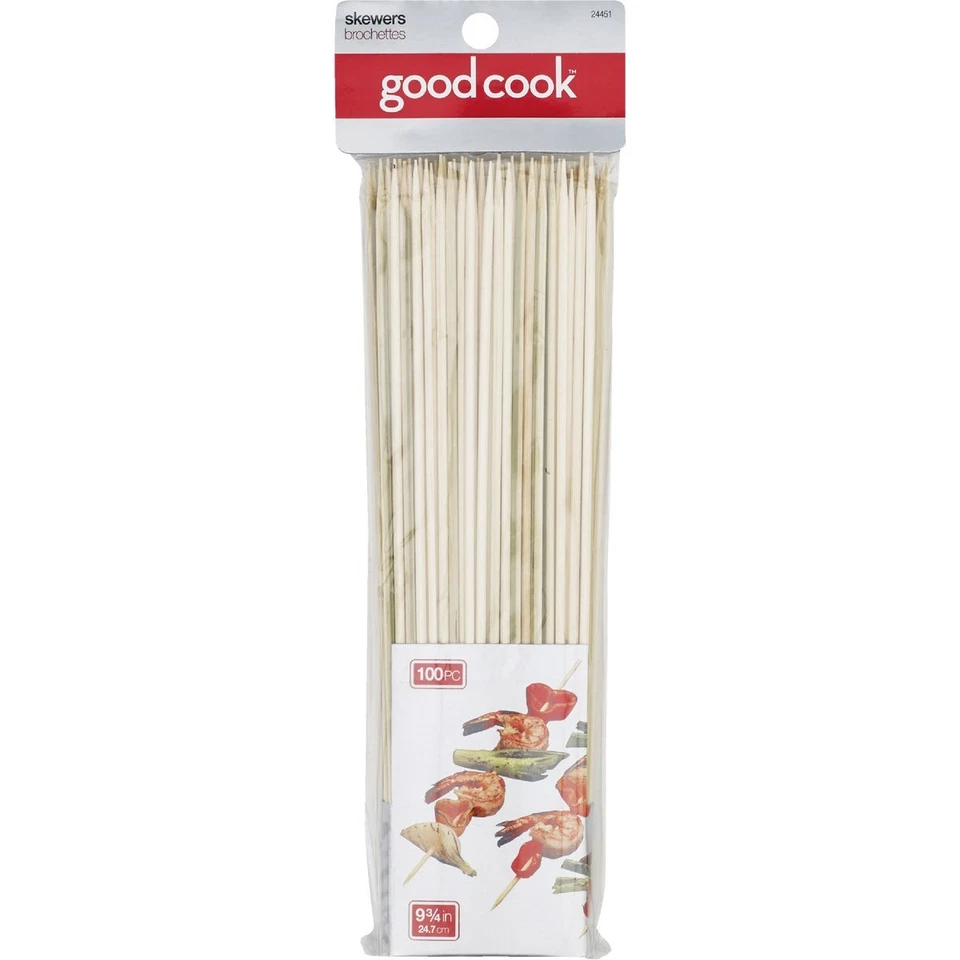 Goodcook 9.75 In. Bamboo Skewer (100-Count) 24451 Pack of 6 Goodcook 24451 - Image 1 of 1