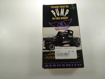 AEROSMITH Things That Go Pump In The Night Vintage VHS Hi-Fi 1990 Release📼 - Image 1 of 4