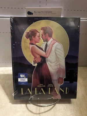 La La Land 4K SteelBook UHD Blu-ray Best Buy Exclusive [2016] No Dent - ShpNxtDy - Image 1 of 4