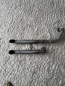 Yamaha XV125 XV250 Virago Motorcycle Exhaust Pipe - FREE TRACKED COURIER - B4F - Picture 1 of 12