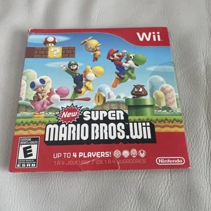 New Super Mario Bros. Wii (Nintendo Wii, 2009) - Picture 1 of 3