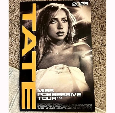 Tate Mcrae Miss Possessive Tour 2025 Poster - Image 1 of 4