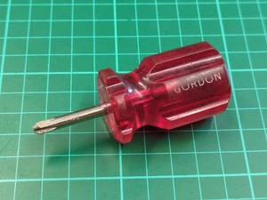 Vintage GORDON Stubby Pozidriv PZ1 Screwdriver - Picture 1 of 20