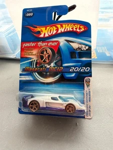 Hot Wheels 2005 First Editions Maserati MC12 FTE White B15 - Picture 1 of 1