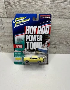 Dodge Coronet Super Bee/Muscl 1969 amarillo Johnny Lightning Hot Rod Power Tour amarillo - Imagen 1 de 7