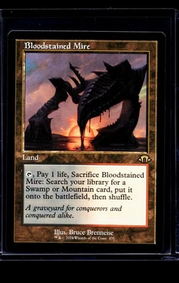 MTG Magic The Gathering MH3 Modern Horizons 3 Retro Frame #435 Bloodstained Mire - Image 1 of 2