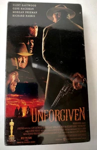 UNFORGIVEN - Clint Eastwood W/ Watermark - VHS NEW/SEALED (U3) - Imagen 1 de 2