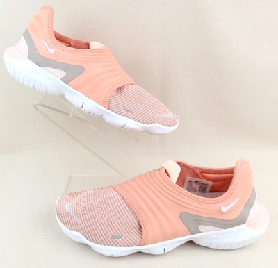 Nike Mujeres Free RN Flyknit 3.0 Zapatos para Correr Rosa Cuarzo Blanco Eco Rosa Talla 9.5 Foto 1 de 4