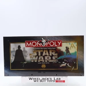 Star Wars Classic Trilogy Edition Monopoly Game 1997 Parker Brothers NEW SEALED - Picture 1 of 6