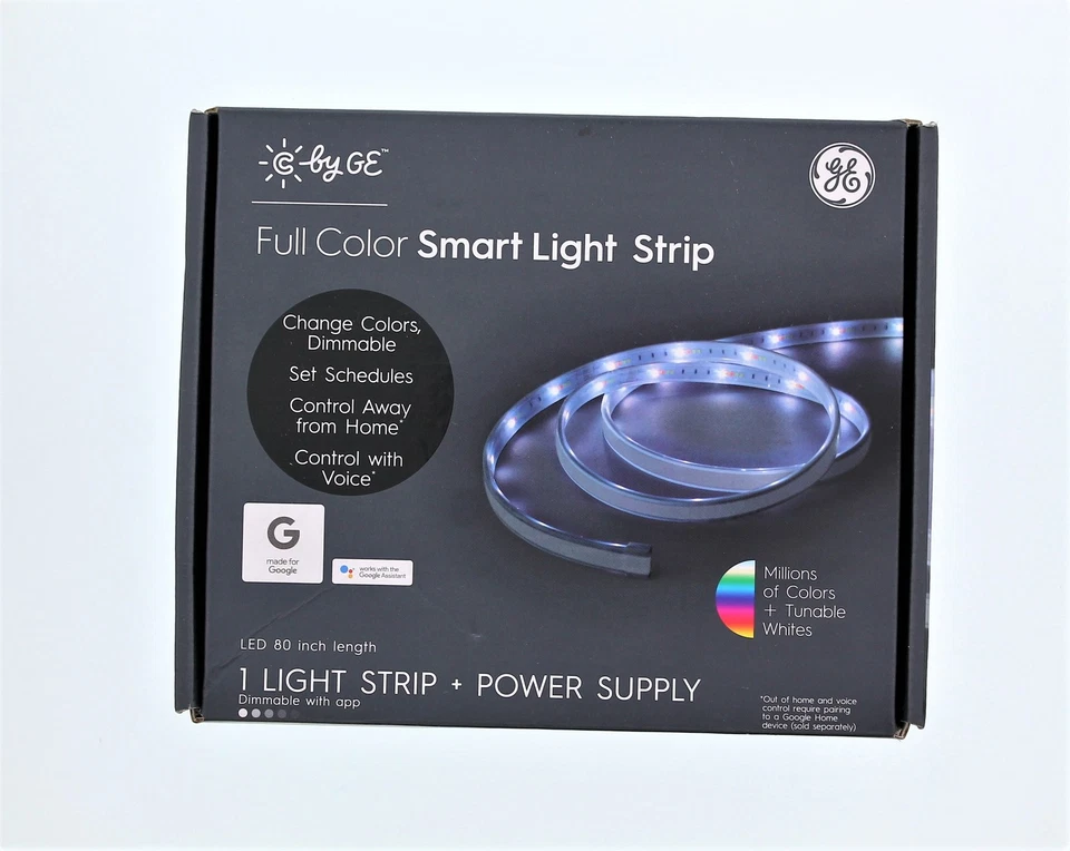 GE Full Color Smart Light Strip (80in) - Image 1 of 3