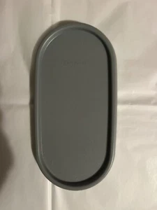 Tapa de repuesto Tupperware Modular Mates sello ovalado 1616 gris piedra gris - Imagen 1 de 4