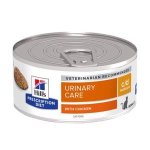 Hill's Prescription Diet c/d Multicare Urinary Care Wet Adult Cat Food-24 x 156g - Picture 1 of 1
