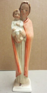 Sacrat Hummel-Figur Madonna mit Kind ca.14 cm handbemalt alte Figur Dekorativ - Bild 1 von 3