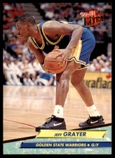1992-93 Fleer Ultra Jeff Grayer. Basketball Cards #262