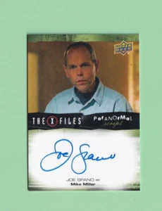 Tarjeta autógrafa X-Files UFOs and Aliens 2019 Upper Deck A-SP Joe Spano - Imagen 1 de 2