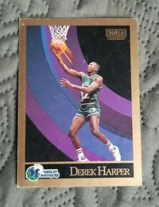 1990-91 SkyBox Dallas Mavericks Basketball Card #64 Derek Harper - Picture 1 of 2
