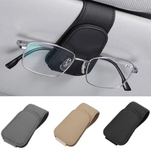 1x Soporte para gafas de coche Gafas de almacenamiento Clip Gafas de sol Accesorios - Imagen 1 de 11