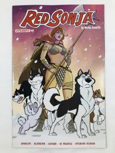 RED SONJA #2 FLEECS & FORSTNER (STRAY DOGS) VARIANT DYNAMITE 2021 1st Print - Picture 1 of 9