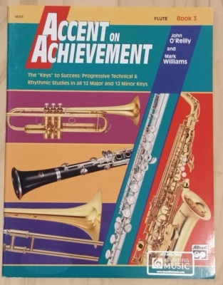 Accent on Achievement Flute Book 1 By John O'Reilly and Mark Williams - Image 1 of 2